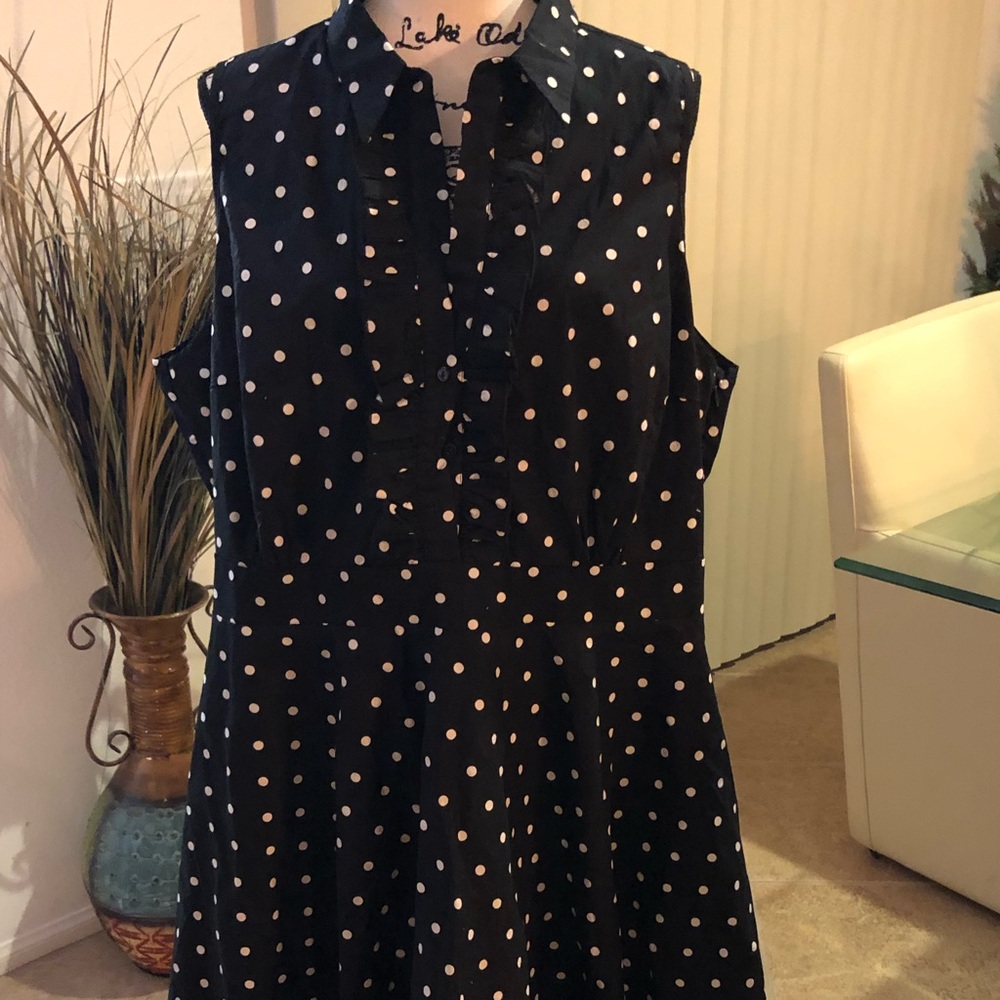 City Chic Polka Dot Dress Size 22/XL